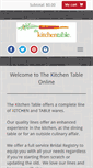 Mobile Screenshot of kitchentablenow.com